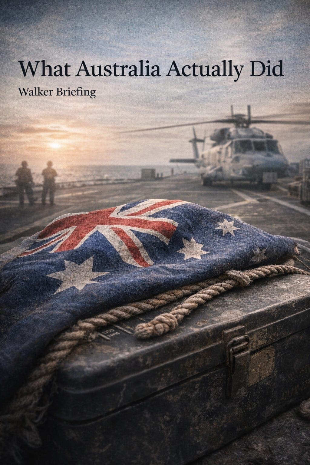 What Australia Actually Did