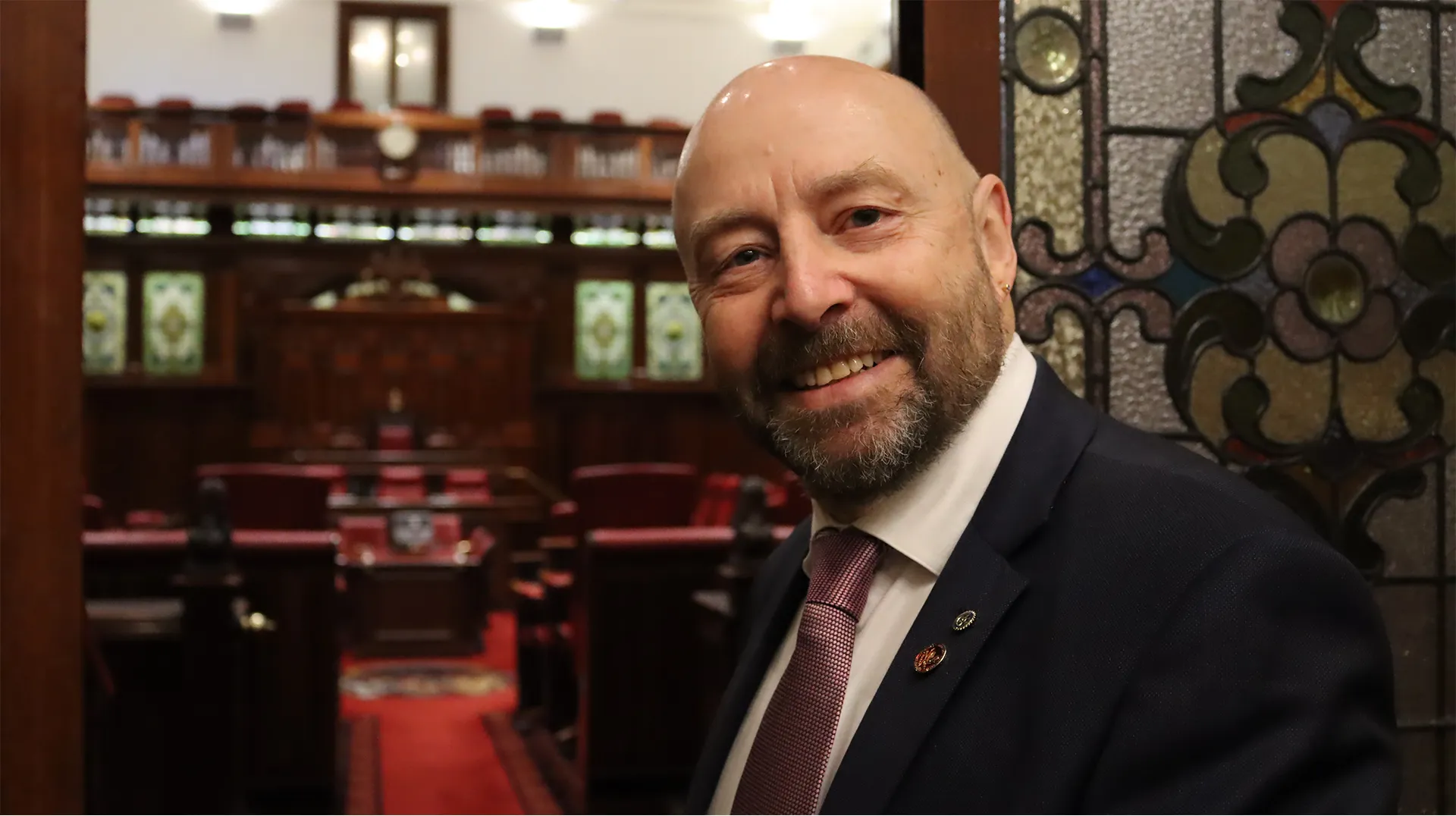 Dr Brian Walker MLC in the Western Australia Legislative Council