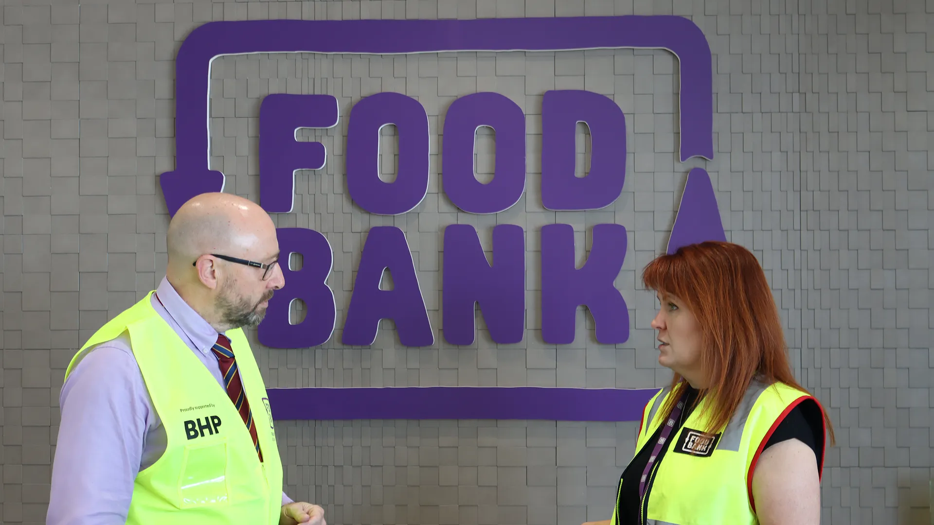 Food bank community service