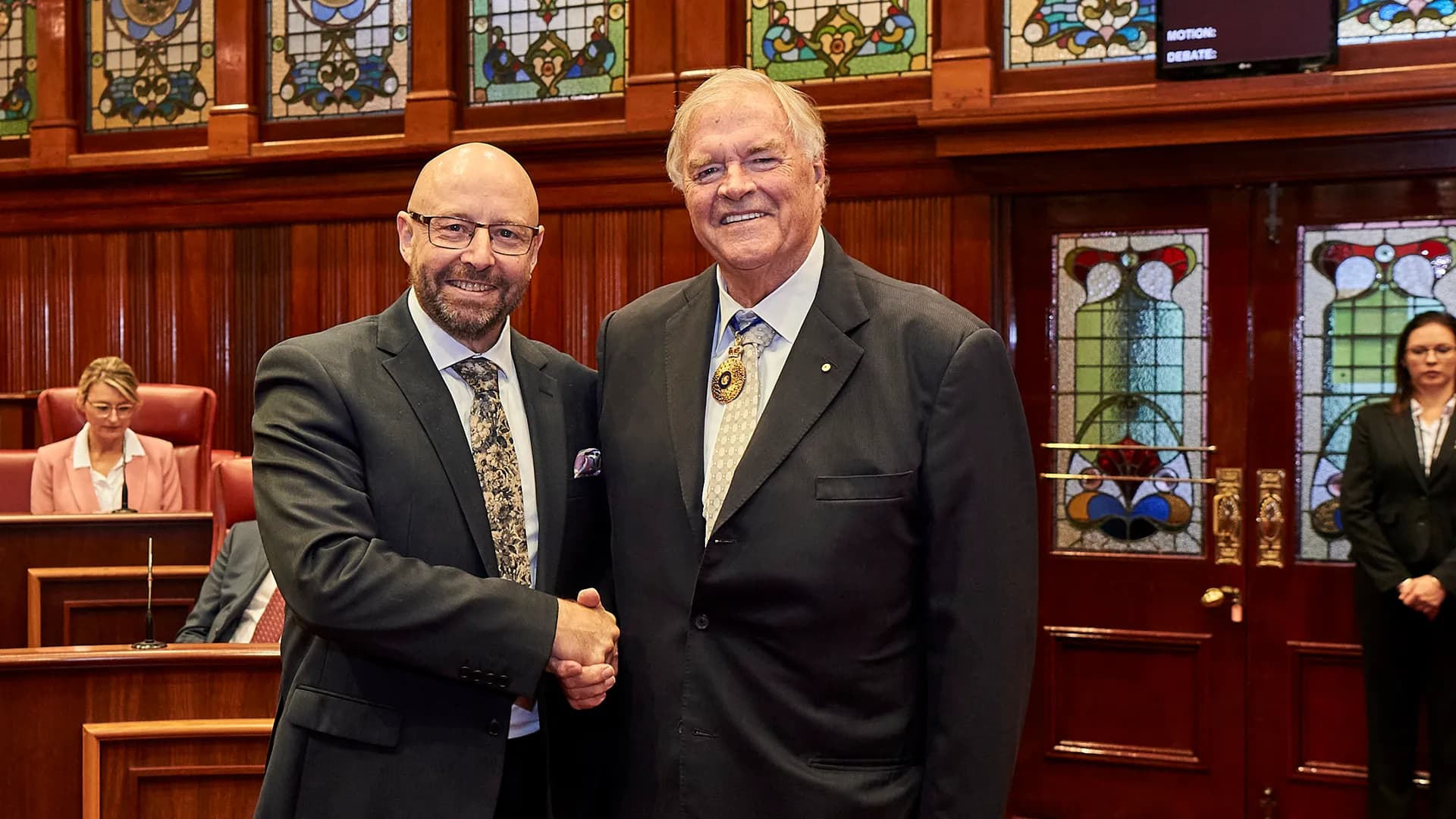 Dr Brian Walker MLC Parliamentary Inauguration Ceremony