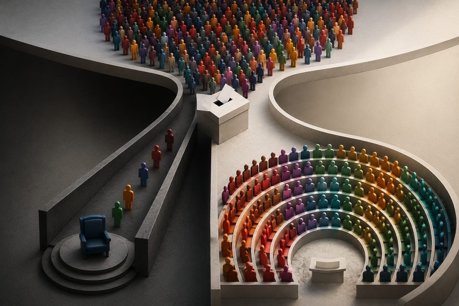 The Geometry of the Vote